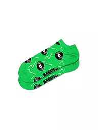 HAPPY SOCKS | Damen Sneaker Socken VINYL 36-40 b | grün