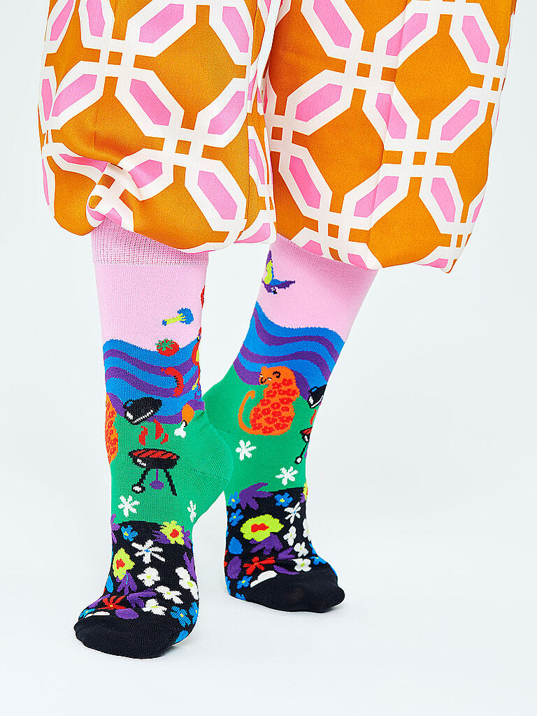 HAPPY SOCKS | Damen Socken 36-40 Summer Paradise | bunt