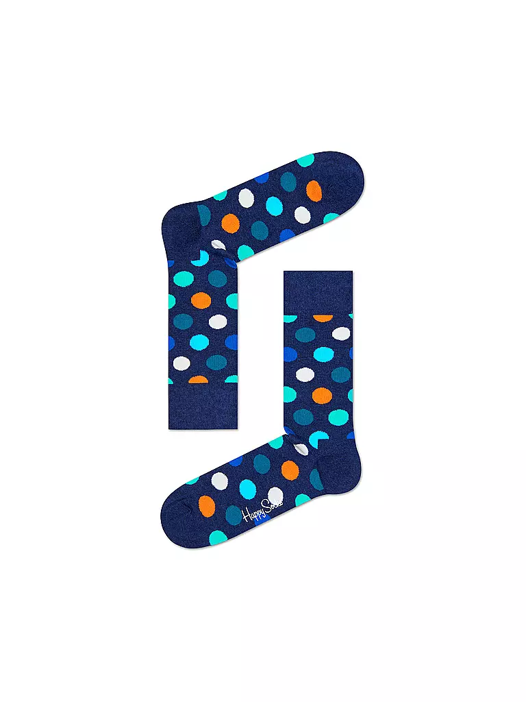 HAPPY SOCKS | Damen Socken BIG DOT 36-40 blau  | blau