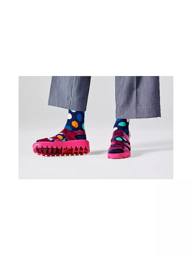 HAPPY SOCKS | Damen Socken BIG DOT 36-40 blau  | blau