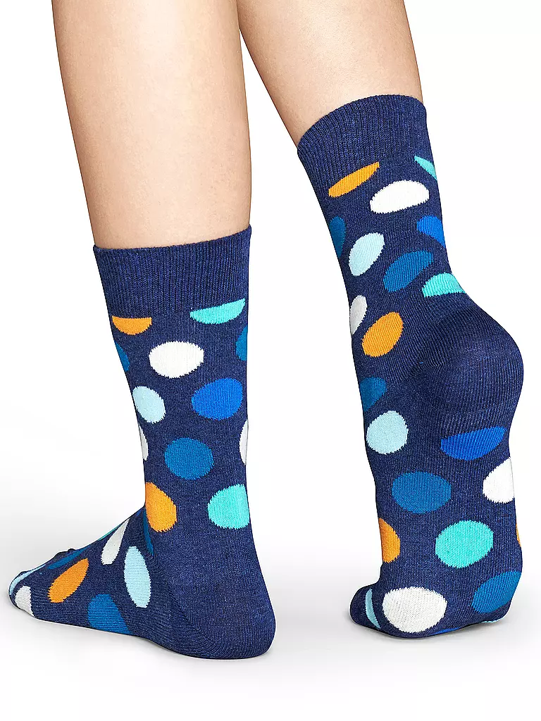 HAPPY SOCKS | Damen Socken BIG DOT 36-40 blau  | blau