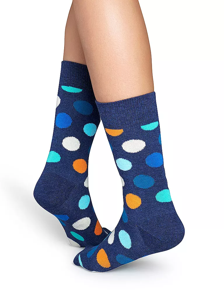 HAPPY SOCKS | Damen Socken BIG DOT 36-40 blau  | blau