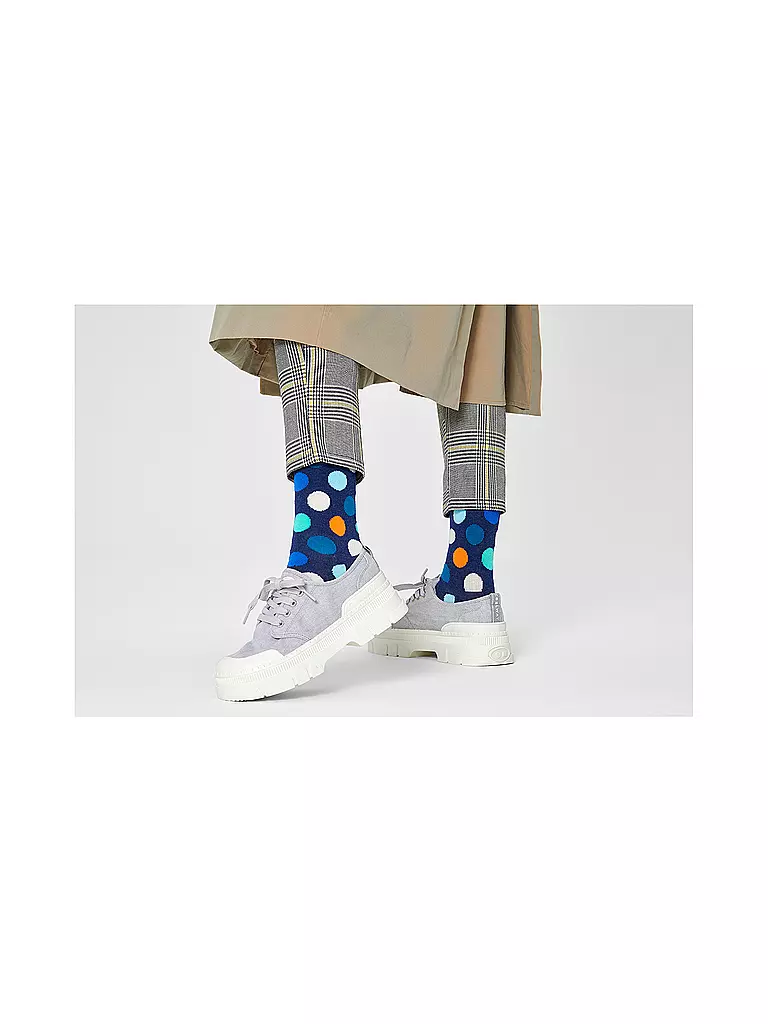 HAPPY SOCKS | Damen Socken BIG DOT 36-40 blau  | blau