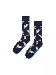 HAPPY SOCKS | Damen Socken COW 36-40 navy | dunkelblau