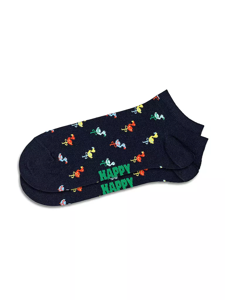 HAPPY SOCKS | Damen Socken FLAMINGO 36-40 navy  | dunkelblau