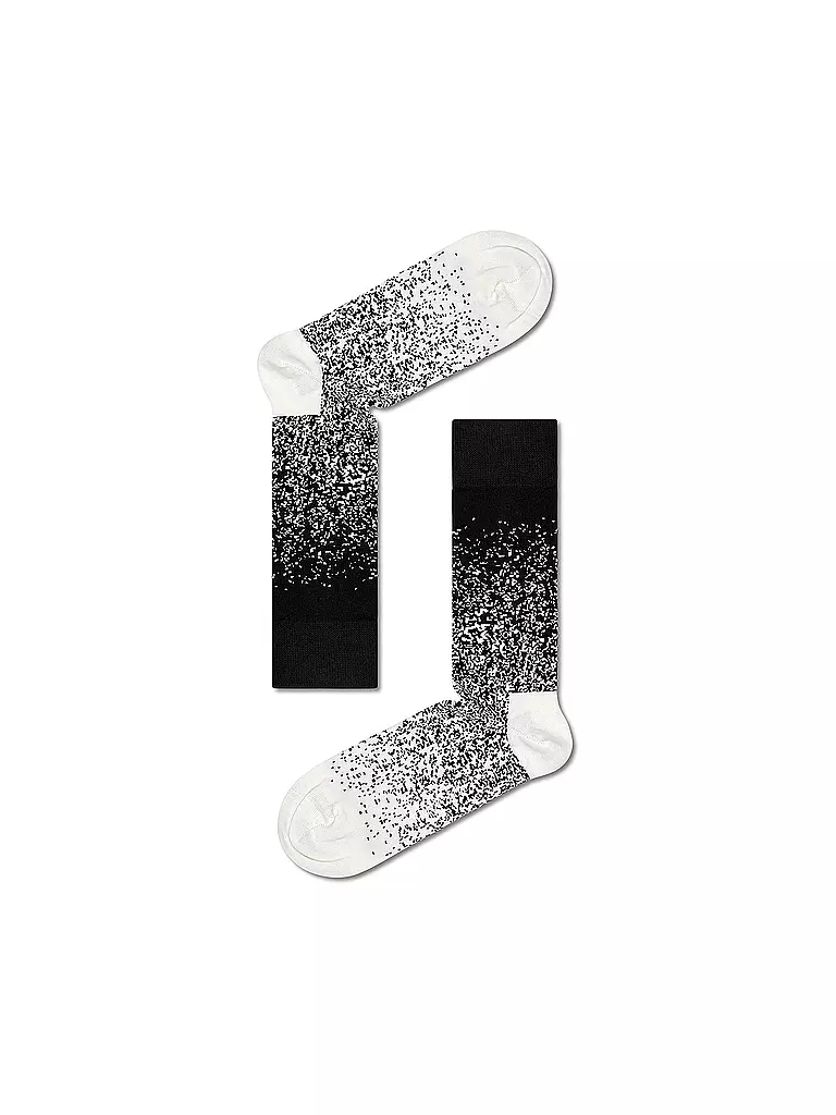 HAPPY SOCKS | Damen Socken Geschenkebox BLACK & WHITE 4er Pkg 36-40 black | schwarz
