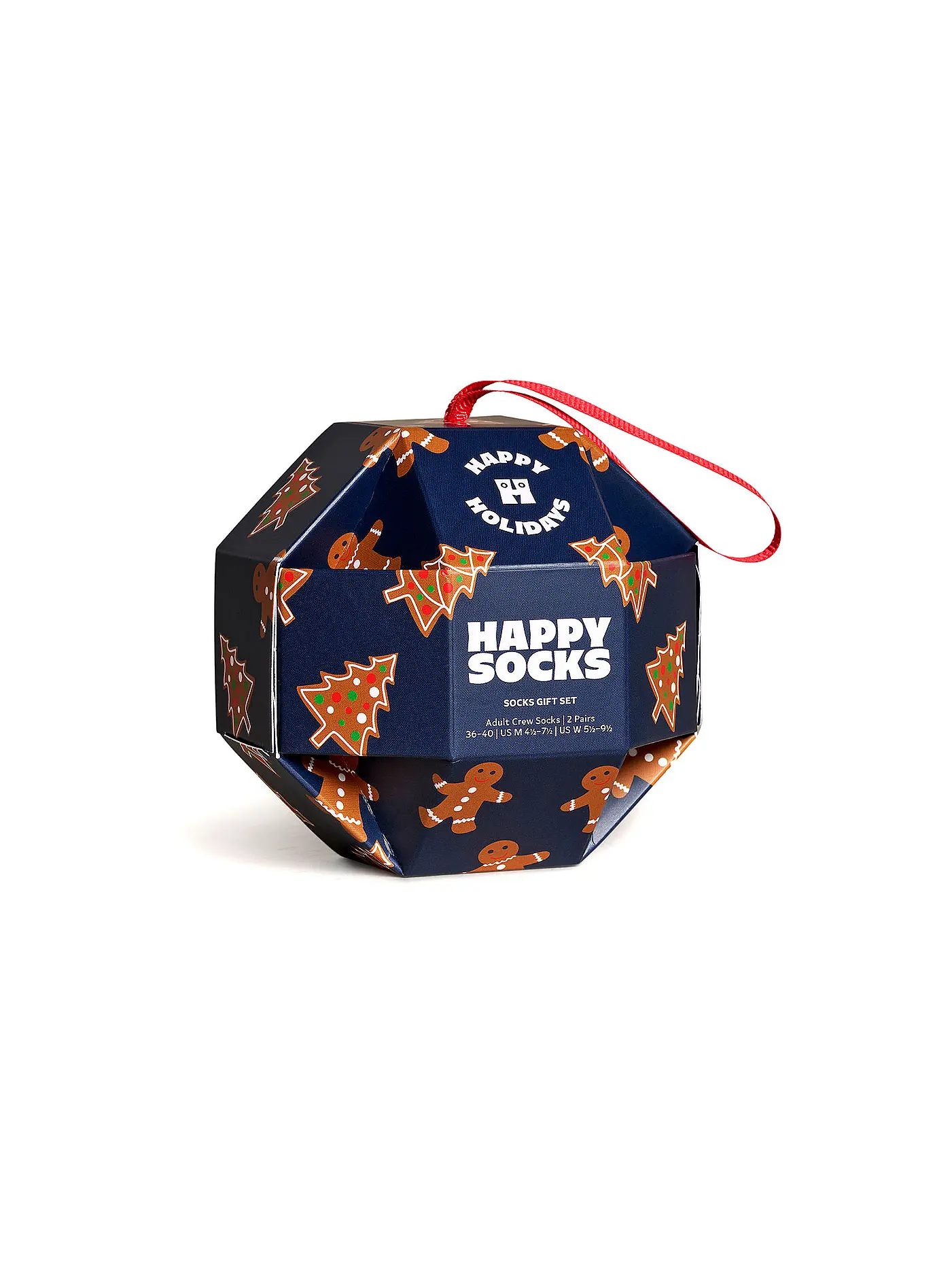 HAPPY SOCKS | Damen Socken GINGERBREAD COOKIES 36-40 navy | dunkelblau