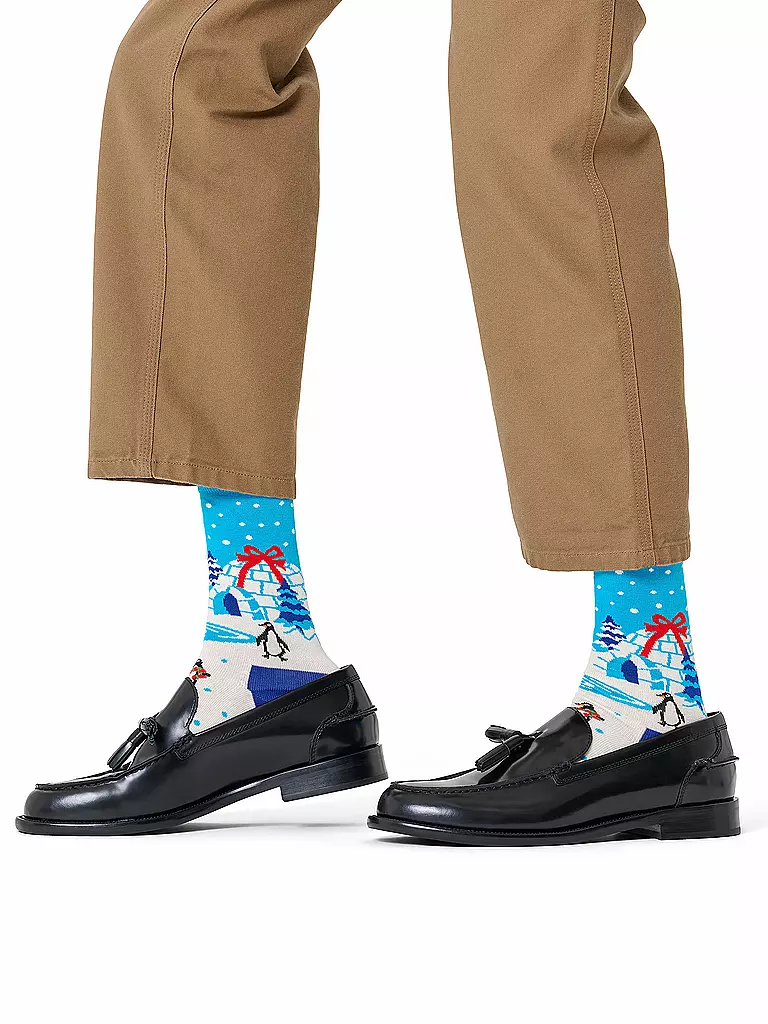 HAPPY SOCKS | Damen Socken IGLOO 36-40 white | Weiss