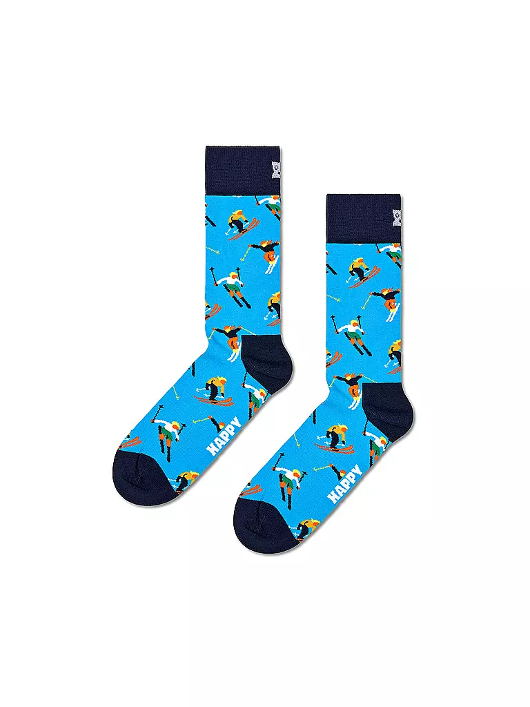 HAPPY SOCKS | Damen Socken SKIING 36-40 blue | blau