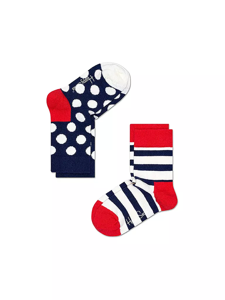 HAPPY SOCKS | Geschenkset Kinder Socken STRIPE 2-er Set bunt | bunt