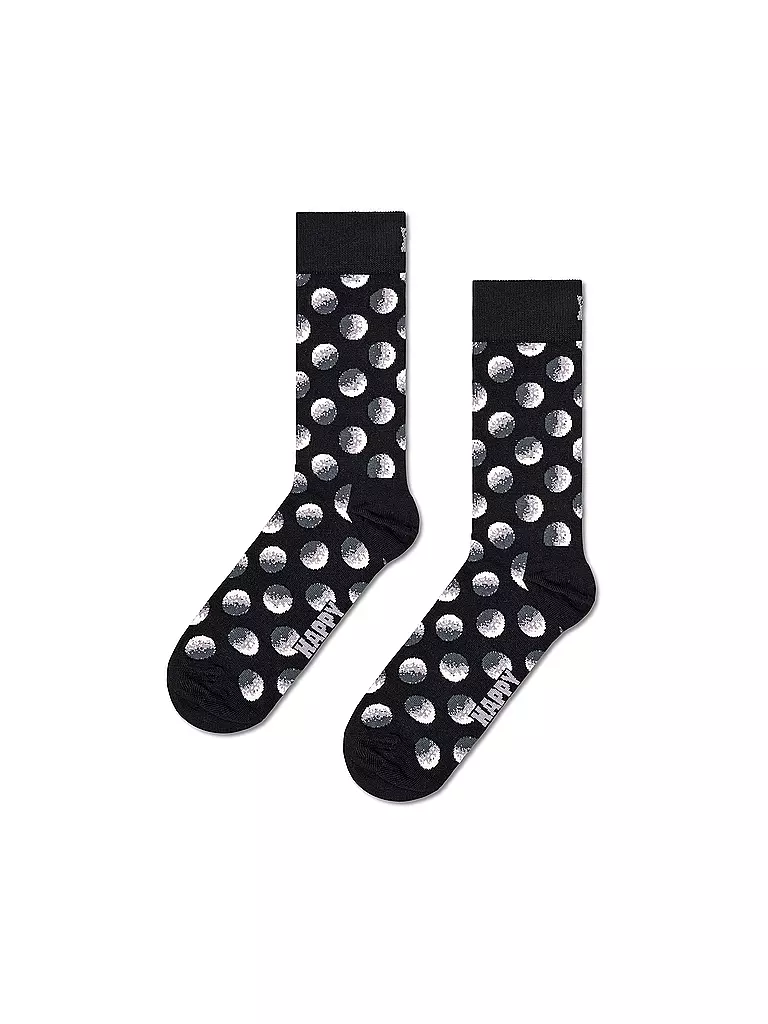 HAPPY SOCKS | Herren Geschenkbox Socken BLACK & WHITE 3er Pkg 41-46 black | schwarz