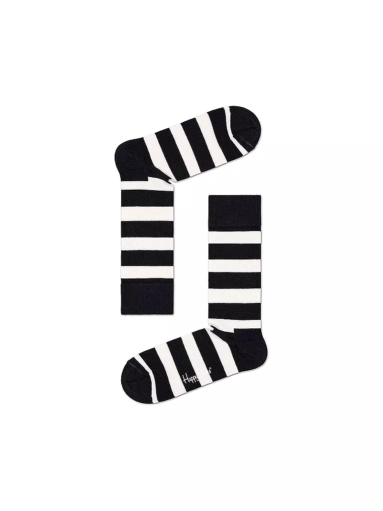 HAPPY SOCKS | Herren Geschenkbox Socken BLACK & WHITE 4-er Pkg. black | schwarz