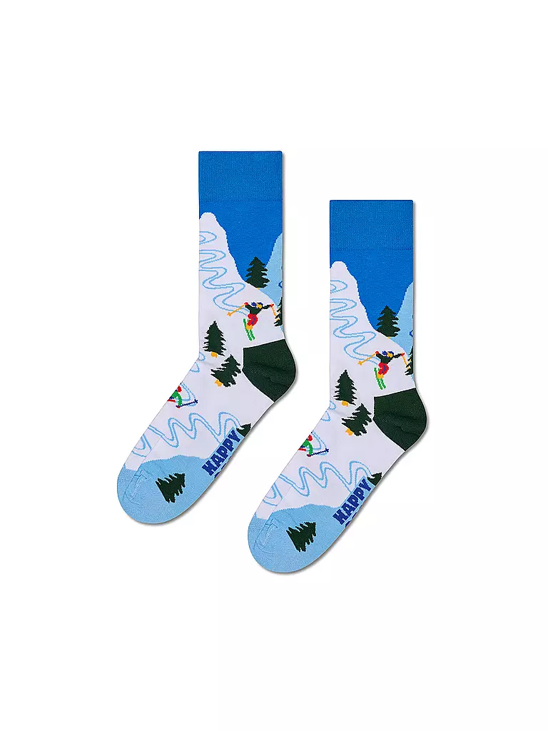 HAPPY SOCKS | Herren Geschenkset 2er Pkg WINTER SPORTS 41-46 white | 
