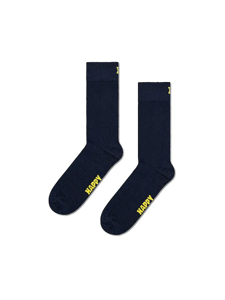 HAPPY SOCKS | Herren Socken 5er Pkg. SOLID 41-46 white | 