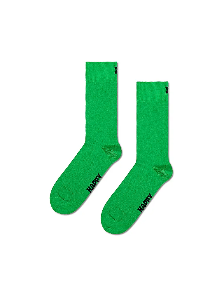 HAPPY SOCKS | Herren Socken 5er Pkg. SOLID 41-46 white | 