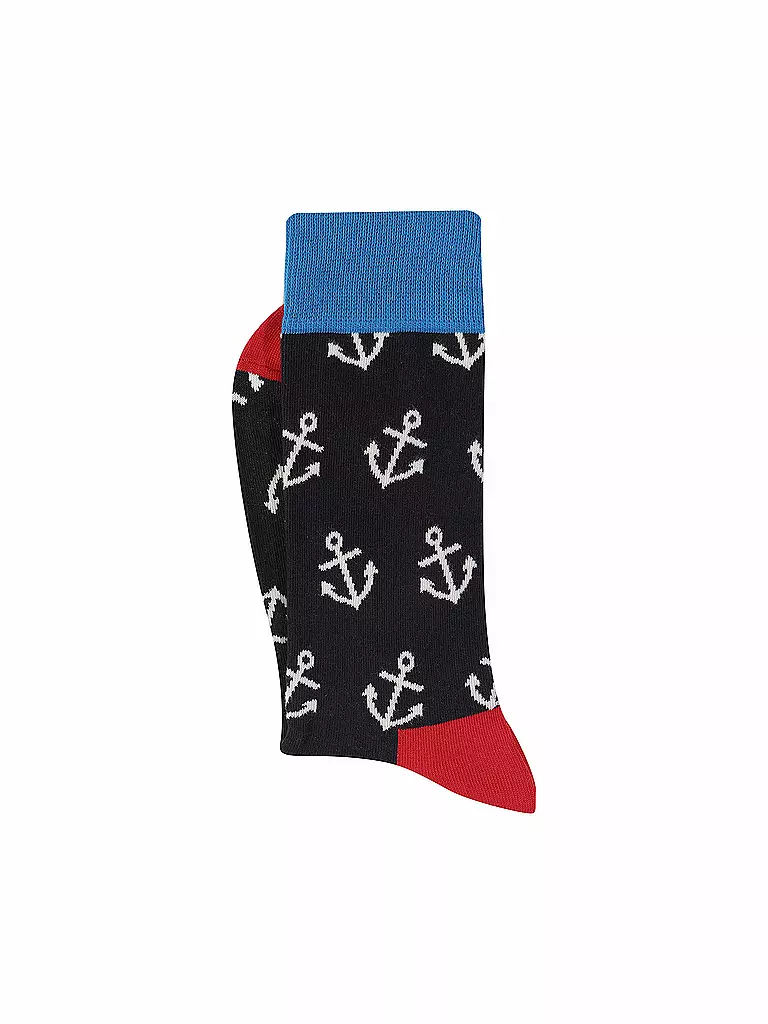 HAPPY SOCKS | Herren Socken ANCHOR 41-46 navy / grey | blau