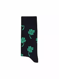 HAPPY SOCKS | Herren Socken Big Luck 41-46 bunt | Dunkelblau