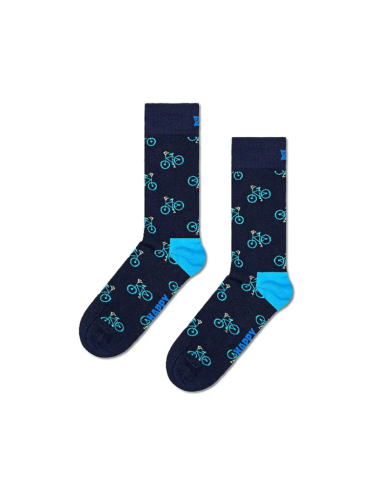 HAPPY SOCKS | Herren Socken BIKE 41-46 navy | dunkelblau