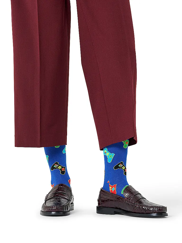 HAPPY SOCKS | Herren Socken CONTROLLER 41-46 blue | blau