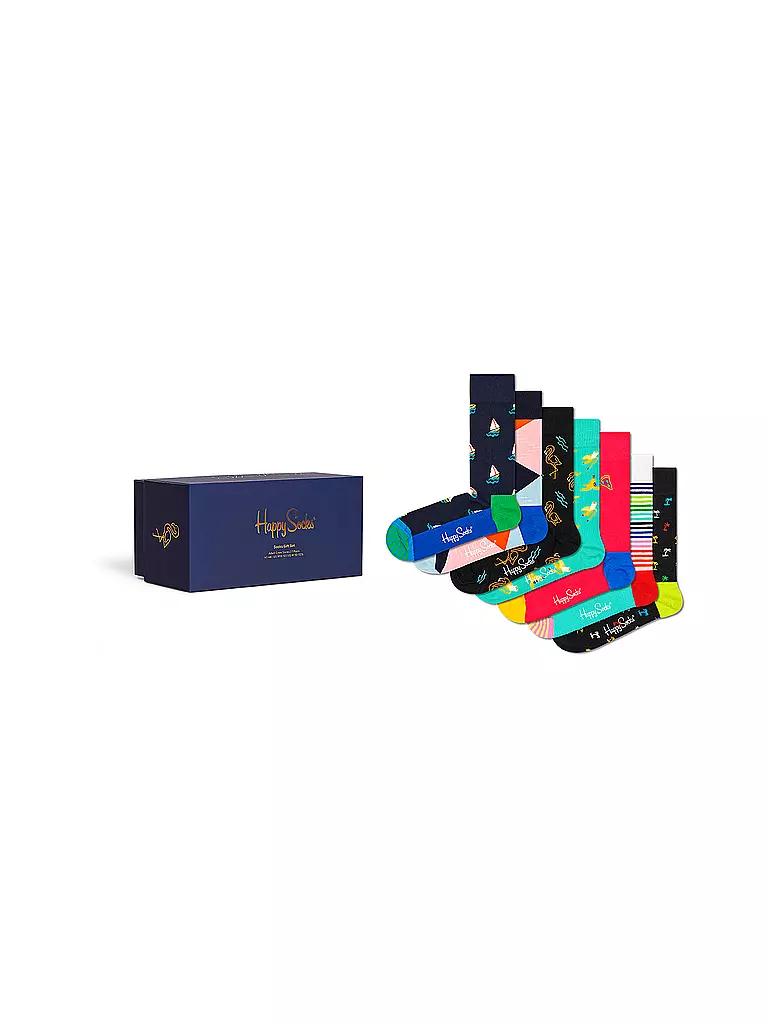 HAPPY SOCKS | Herren Socken Geschenkset SEVEN DAYS 7-er Pkg.  41-46 multi | bunt