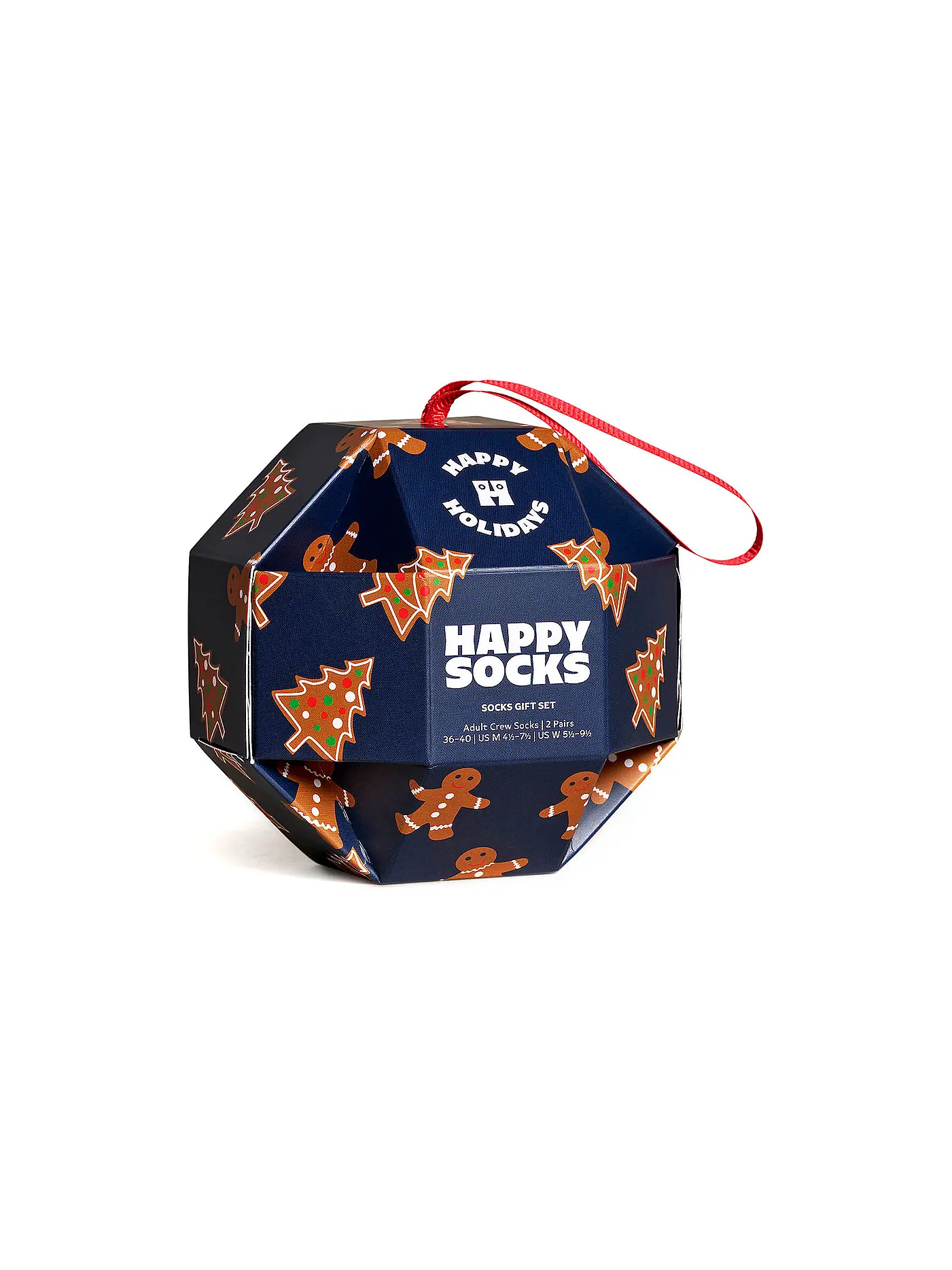 HAPPY SOCKS | Herren Socken GINGERBREAD COOKIES 41-46 navy | dunkelblau