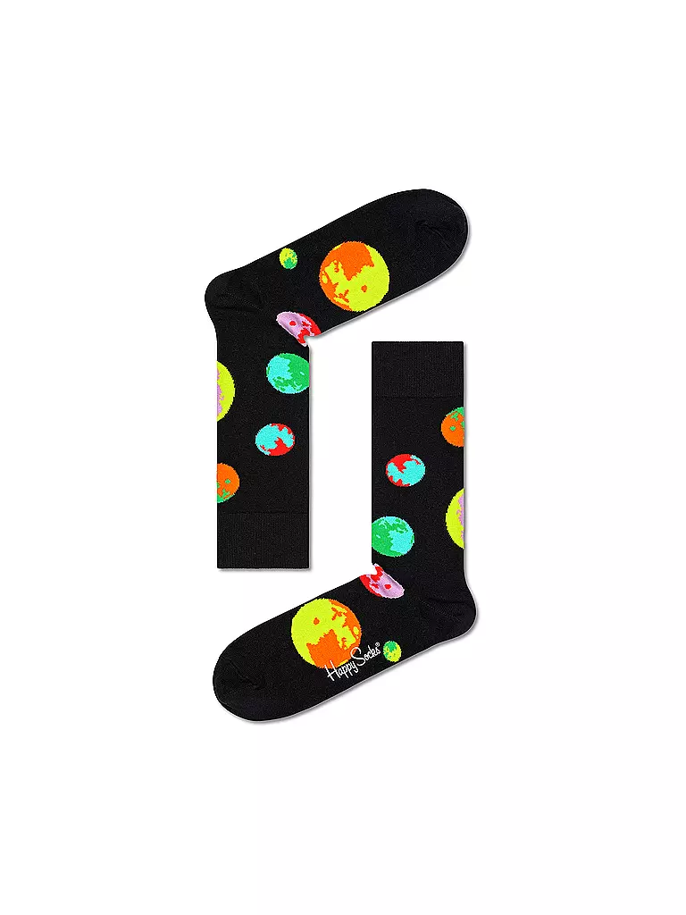 HAPPY SOCKS | Herren Socken MOONSHADOW black / multi | schwarz