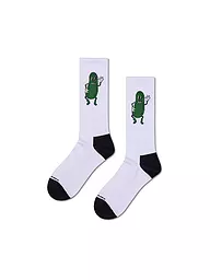 HAPPY SOCKS | Herren Socken PICKLE SNEAKER 41-46 white | weiss