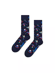 HAPPY SOCKS | Herren Socken SKIING 41-46 navy | Dunkelblau