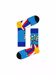 HAPPY SOCKS | Herren Socken SUPER DAD 41-46 light blue | blau