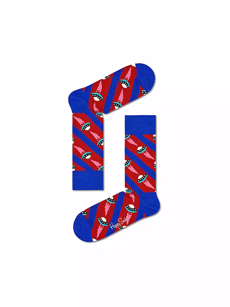 HAPPY SOCKS | Herren Socken UFO dark blue / navy | dunkelblau