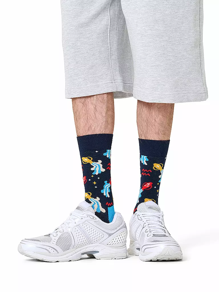 HAPPY SOCKS | Herren Socken WASSERMANN 41-46 navy | dunkelblau