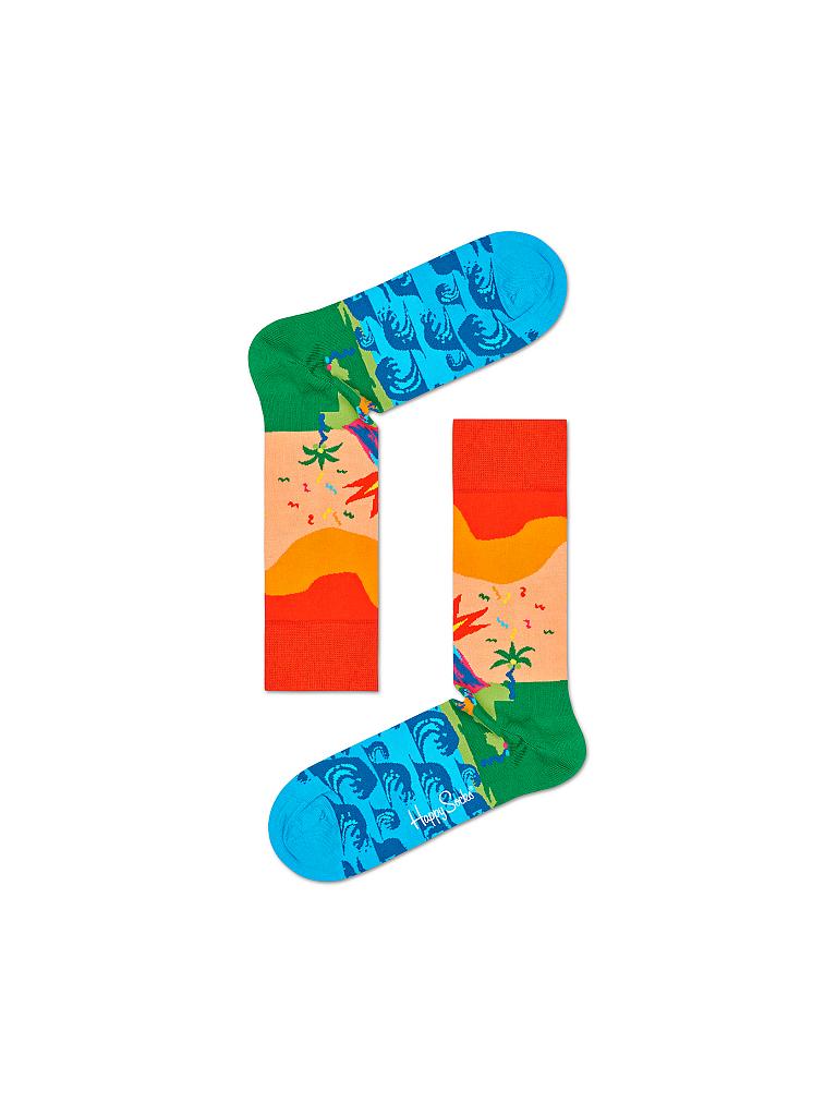 HAPPY SOCKS | Herren-Socken "Tropical Island" 41-46 | bunt