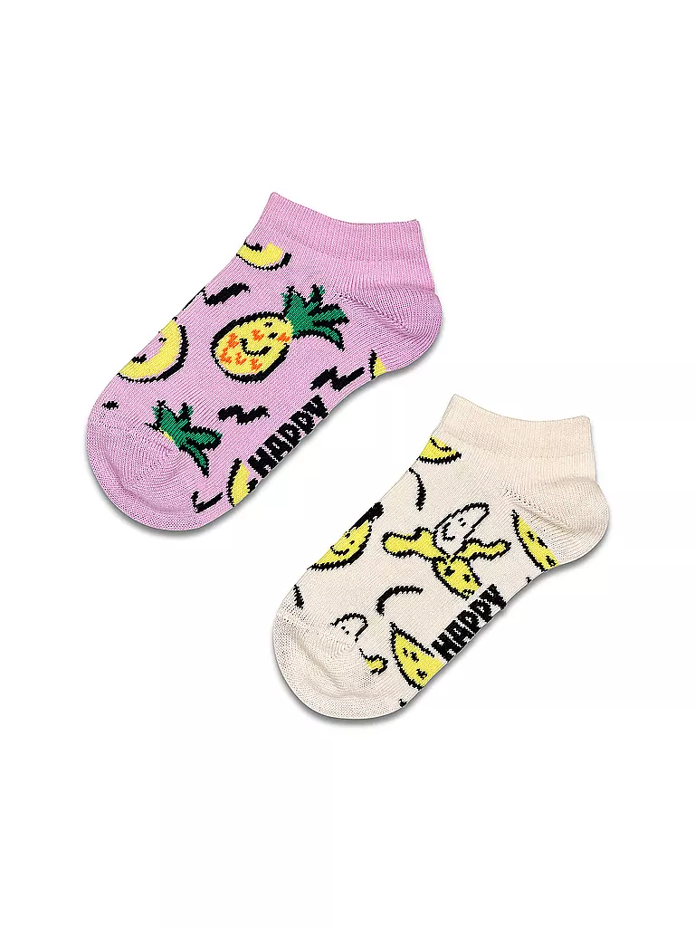 HAPPY SOCKS | Kinder Sneaker Socken FRUITS 2er Pkg light purple | lila