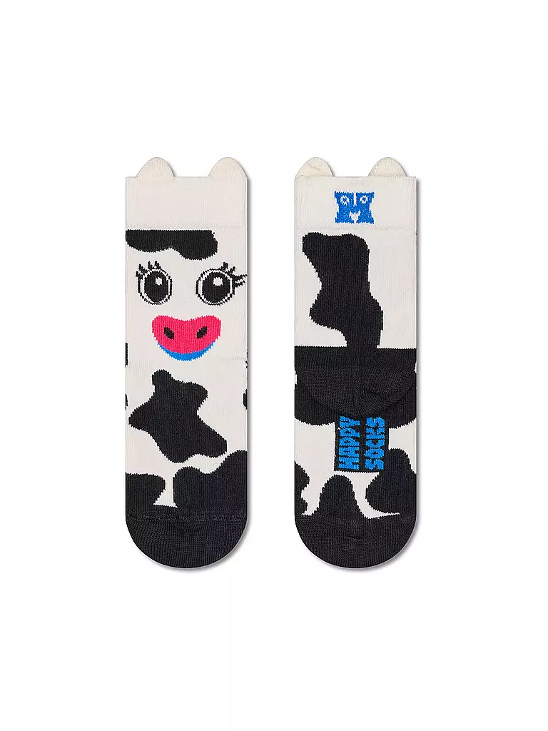 HAPPY SOCKS | Kinder Socken COW black | schwarz