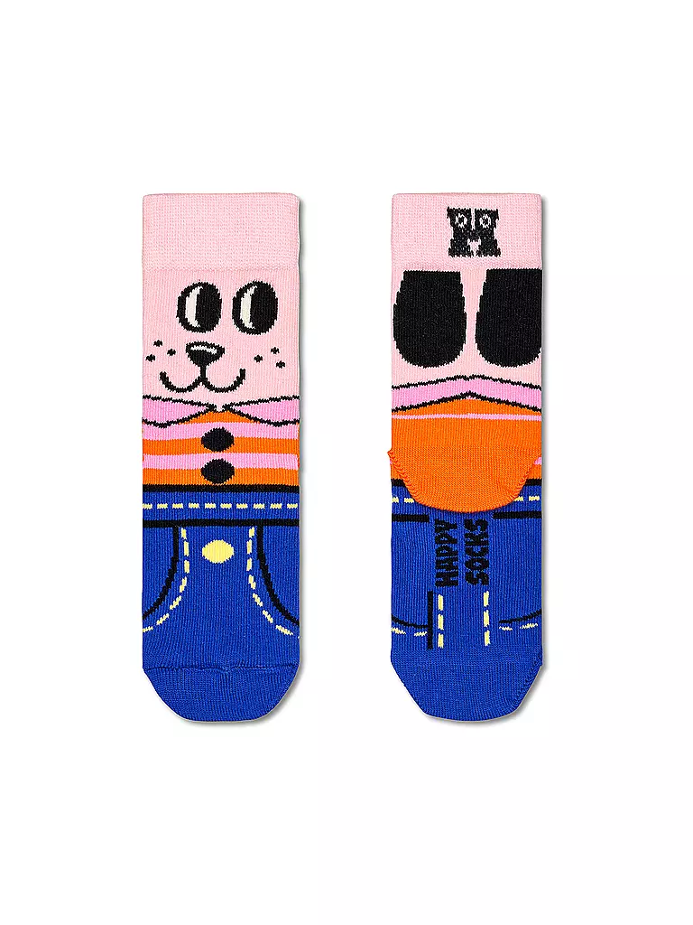 HAPPY SOCKS | Kinder Socken DOGGO light Pink | rosa