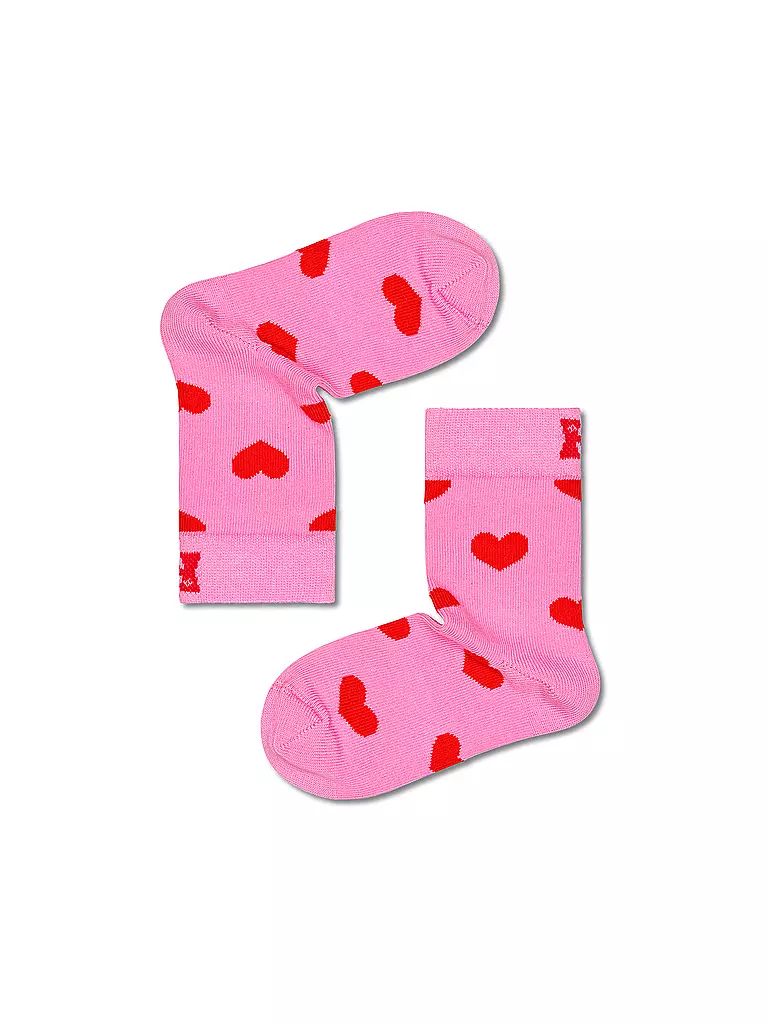 HAPPY SOCKS | Kinder Socken HEART pink | pink