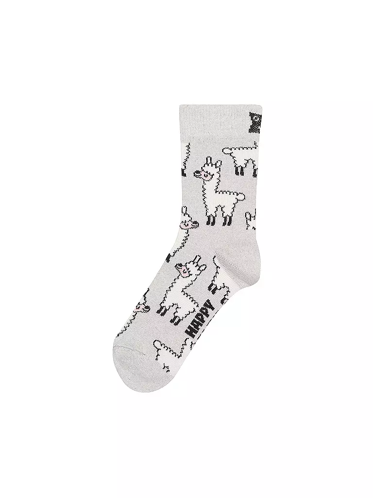 HAPPY SOCKS | Kinder Socken LLAMA grey | hellgrau