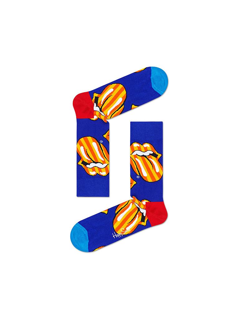 Rolling Stones Socken Für Herren – Mit Band-Logos, Knöchellang, Aus Baumwolle, Größe 42–46
