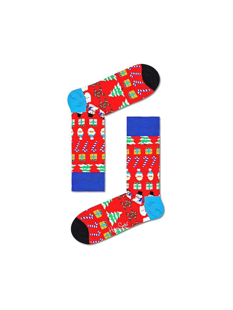 HAPPY SOCKS | Socken All I want for christmas 41-46 | rot