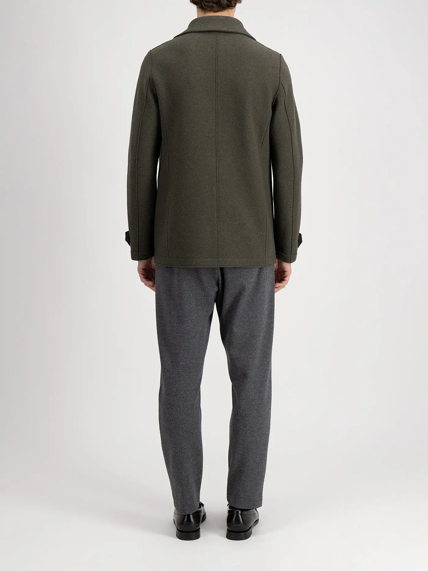 HARRIS WHARF LONDON | Wolljacke | olive