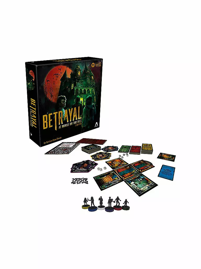 HASBRO | Avalon Hill Betrayal at House on the Hill 3. Edition | keine Farbe