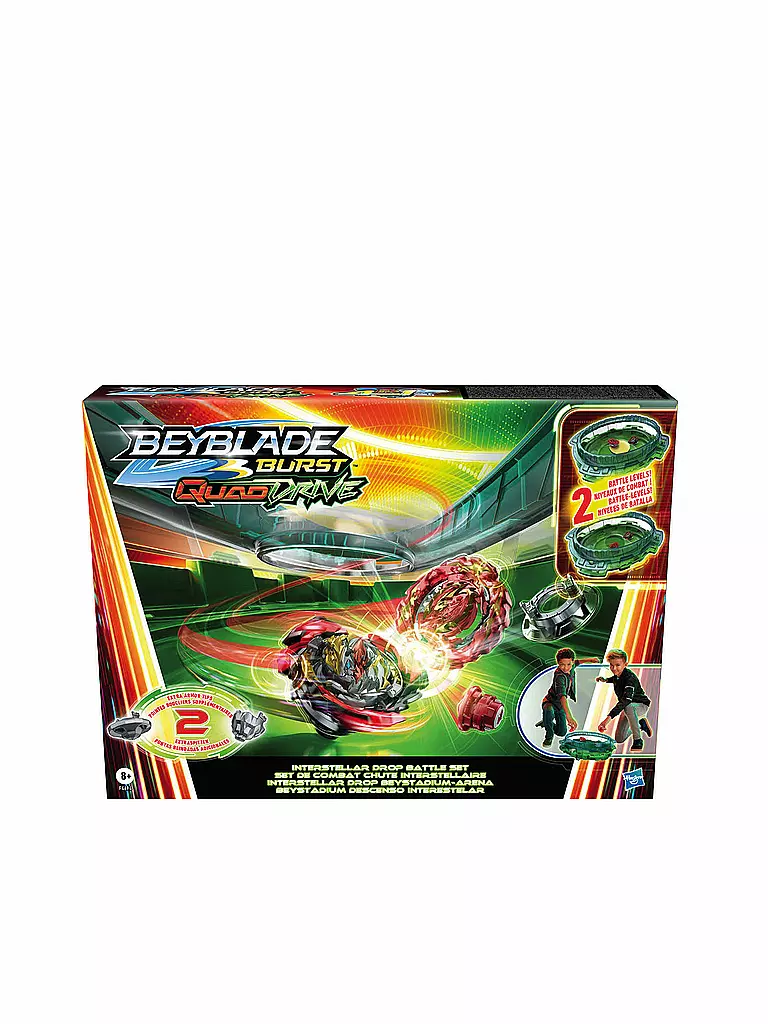 HASBRO | Beyblade Burst QuadDrive Interstellar Drop Battle Set | keine Farbe