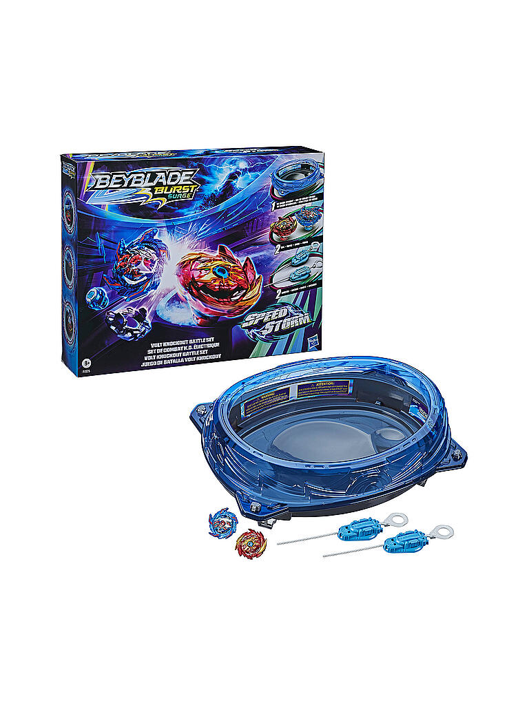 HASBRO | Beyblade Burst Rise Speedstorm Volt Knockout Battle Set | keine Farbe