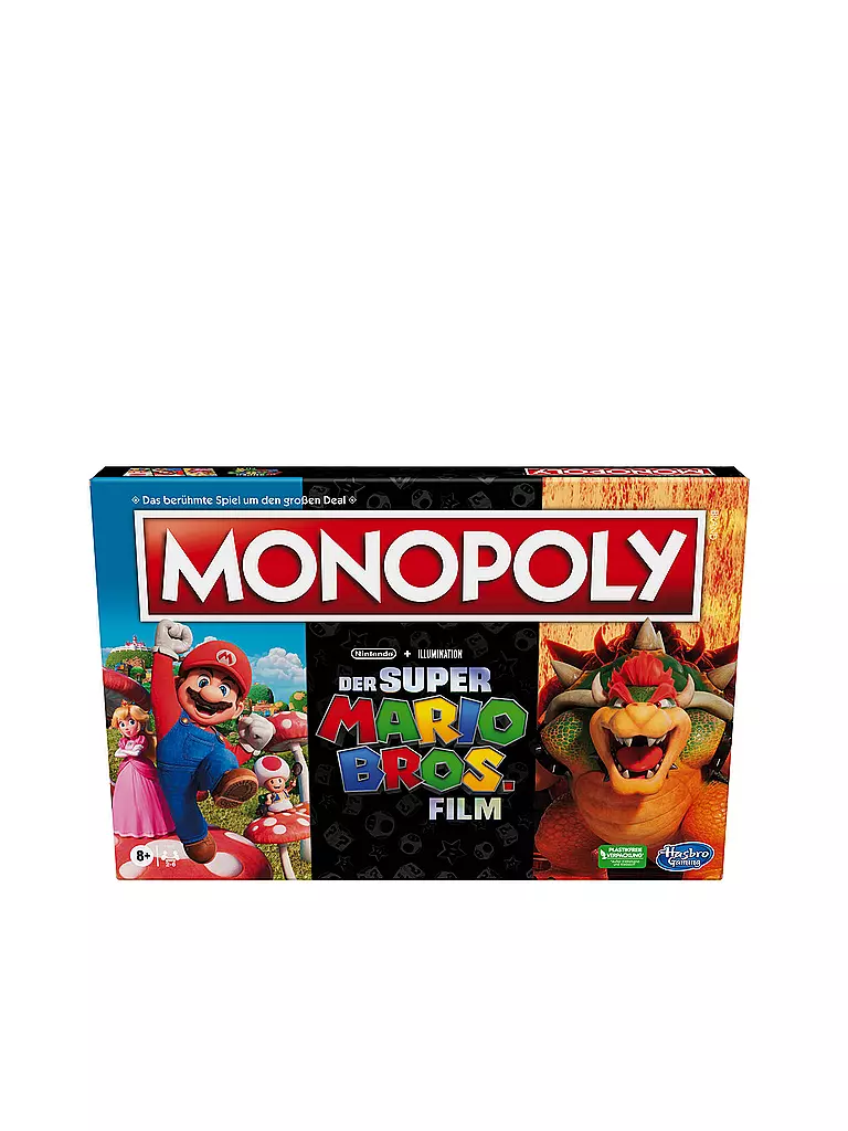 HASBRO | Brettspiel -  Monopoly Super Mario Bros. Film Edition | keine Farbe
