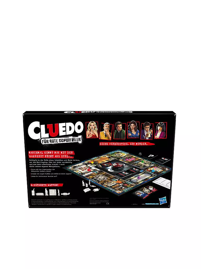 HASBRO | Brettspiel - Cluedo für gute Schummler | keine Farbe