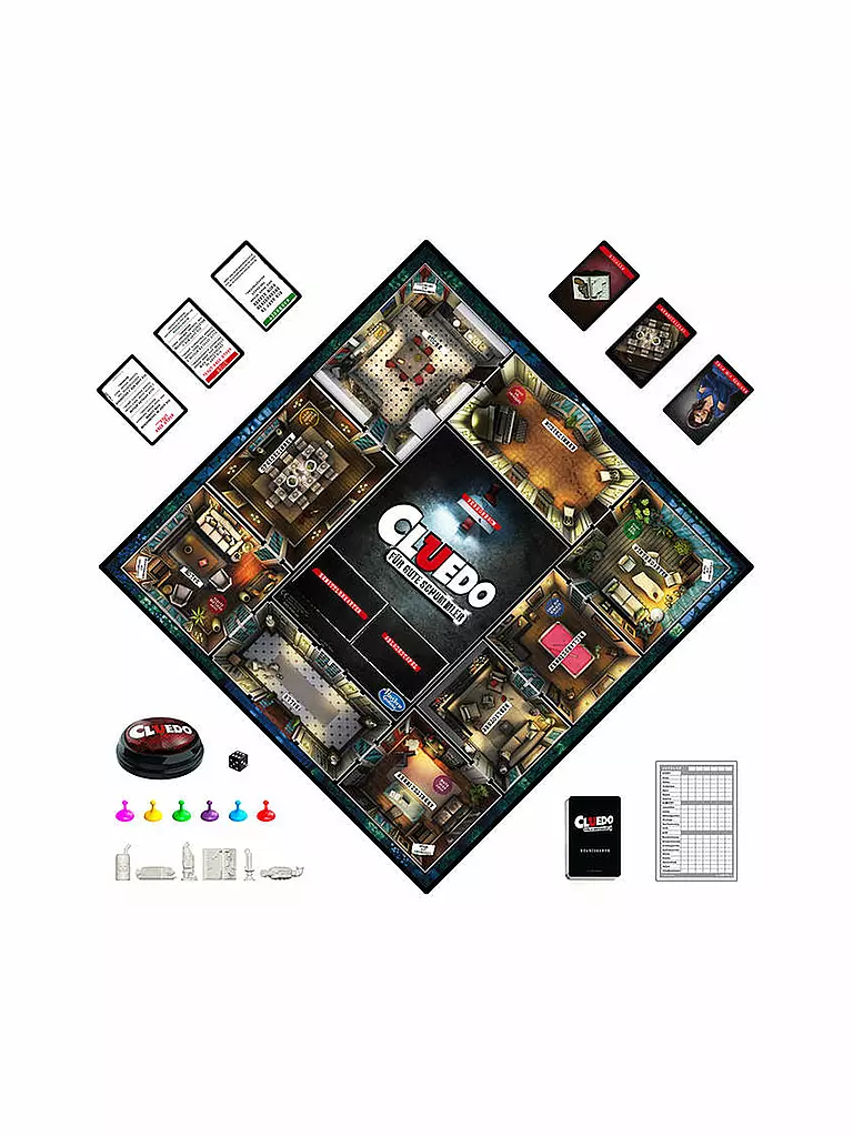HASBRO | Brettspiel - Cluedo für gute Schummler | keine Farbe