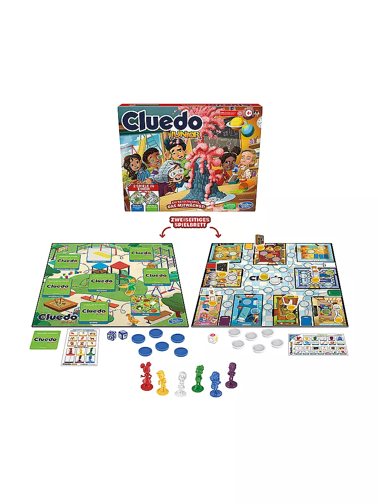 HASBRO | Brettspiel - Cluedo Junior | keine Farbe