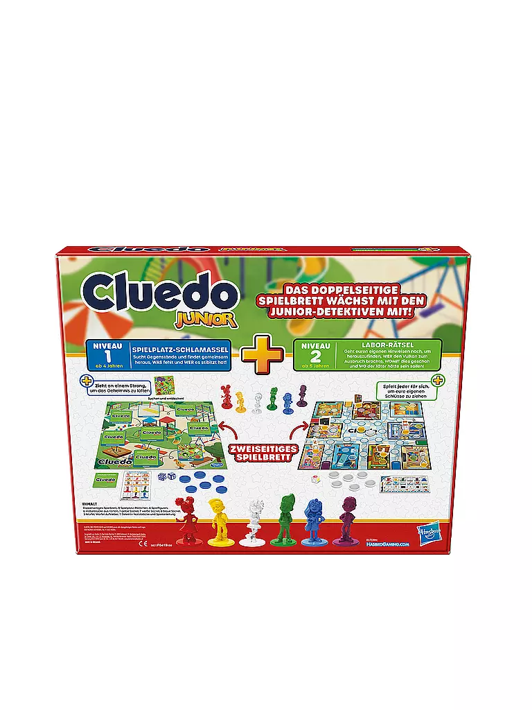 HASBRO | Brettspiel - Cluedo Junior | keine Farbe