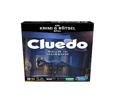 HASBRO Brettspiel - Cluedo Raub im Museum
