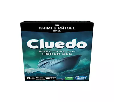 HASBRO Brettspiel - Cluedo Sabotage auf hoher See